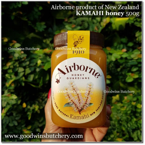 Airborne NZ HONEY KAMAHI madu asli imported New Zealand 500g